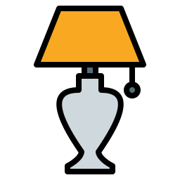 Table lamp icon