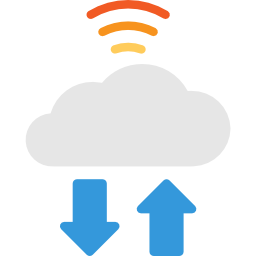 Cloud computing icon