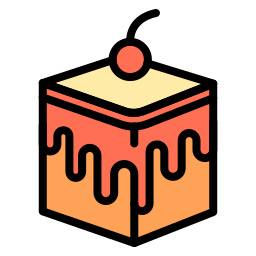 Sweet cake icon