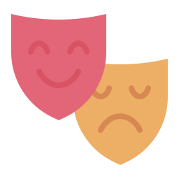 Theater masks icon