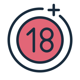 18 plus icon