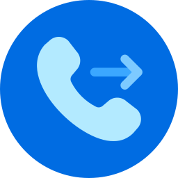 Outgoing call icon