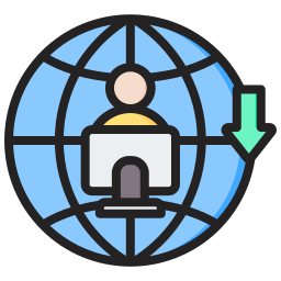 digitaler nomade icon