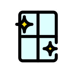 fenster putzen icon