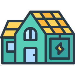 Solar panel icon