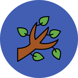 Tree branch icon