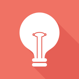 Bulb light icon