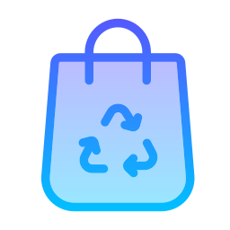 Recycle bag icon