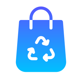 Recycle bag icon