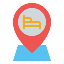 Hotel location icon