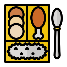 Food tray icon