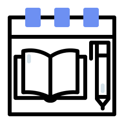 temps scolaire Icône