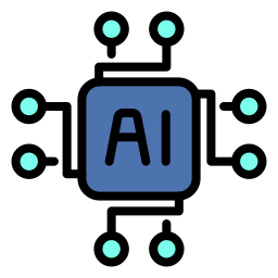 Processor chip icon