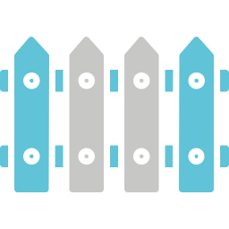 clôture Icône