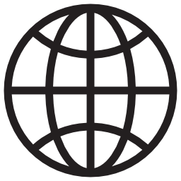 Earth globe icon