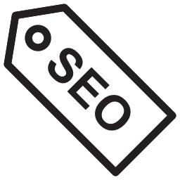 etiqueta de seo Ícone