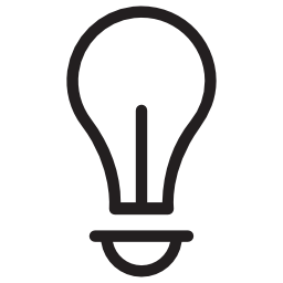 Light bulb icon