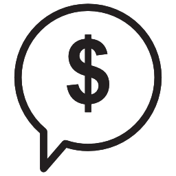 Speech bubble icon