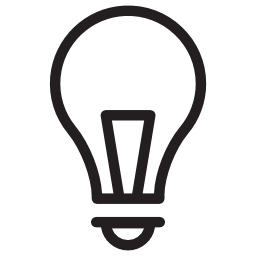 Light bulb icon