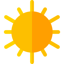 Sun icon