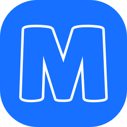 Letter m icon