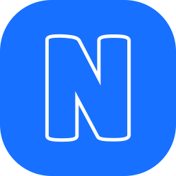 文字n icon