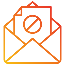 Spam mail icon