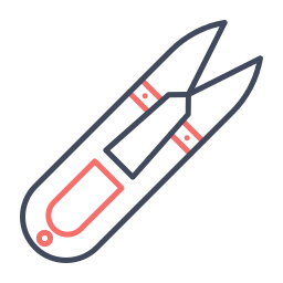 coupe de fil Icône