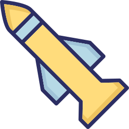 Missile launch icon