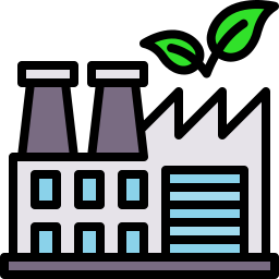 grüne fabrik icon