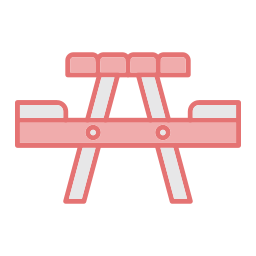 Picnic table icon