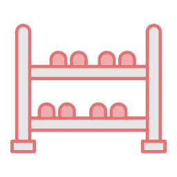 Shoe rack icon