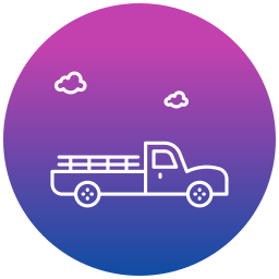 Pick up truck icon