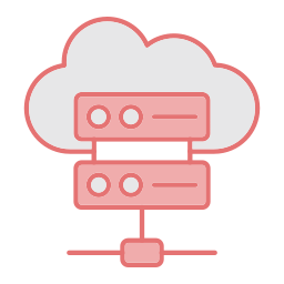 Cloud server icon