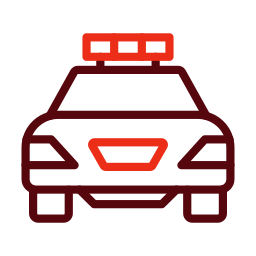 Police car icon