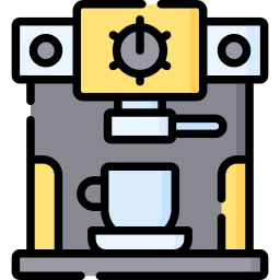 Coffee machine icon