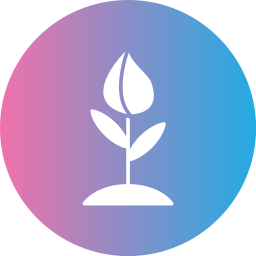 Flower bud icon