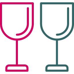 Wine glass icon