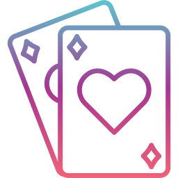 Poker cards icon