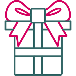 Gift box icon