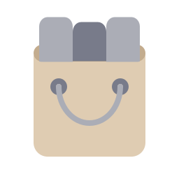 Shop bag icon