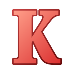 Letter k icon