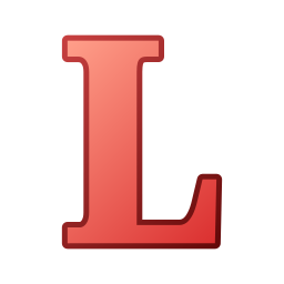 Letter l icon