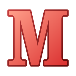 Letter m icon