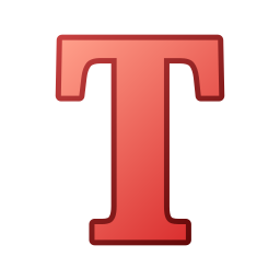 Letter t icon