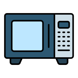 Microwave oven icon