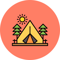 Camping icon