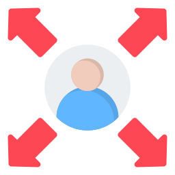 Distribution center icon