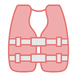 colete salva-vidas Ícone