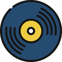 Vinyl disc icon